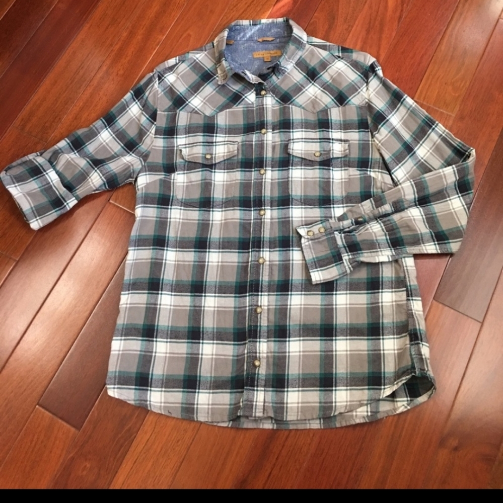 Plaid flannel shirt